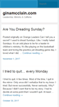 Mobile Screenshot of ginamcclain.com